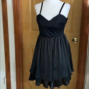 Vintage NWT black baby doll dress